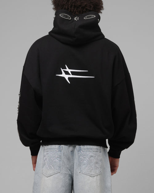 Loiter Rodeo Hybrid Zip Hoodie Black