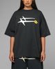 Loiter Hybrid Premium T-Shirt Charcoal