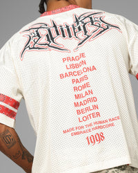 Loiter Hardcore Jersey Off White/Red