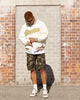 Starter Athletic Bomber Jacket Off White