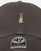 47 Brand German Shepherd 'Dog Collection' 47 Clean Up Strapback Charcoal