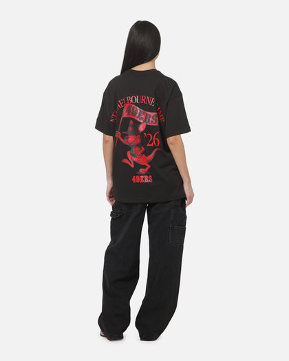 New Era San Francisco 49ers Kangaroo Flag T-Shirt Black