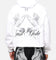 Saint Morta Doves Boxy Hoodie White