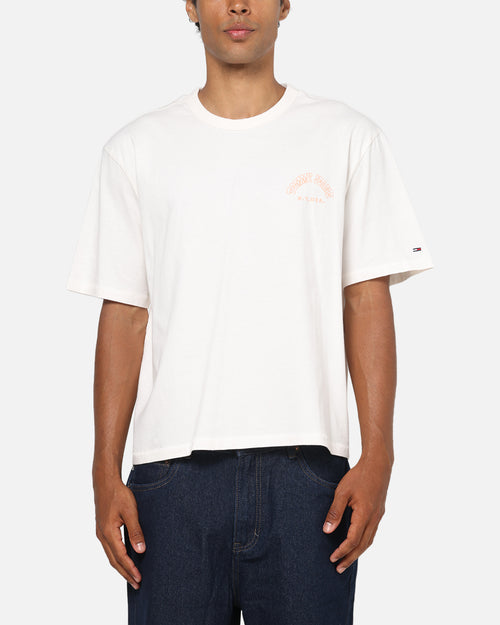 Tommy Jeans Arch Western Backprint T-Shirt Ancient White