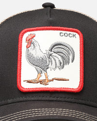 Goorin Bros Rooster Trucker Snapback Black