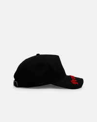 47 Brand Houston Astros 'Destruct Gothic Visor' 47 Offside Strapback Black
