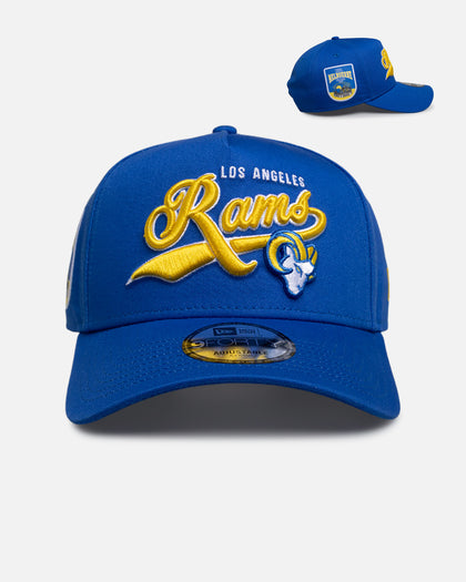 New Era Los Angeles Rams "NFL OTC Script" 9Forty A-Frame Snapback Open Blue