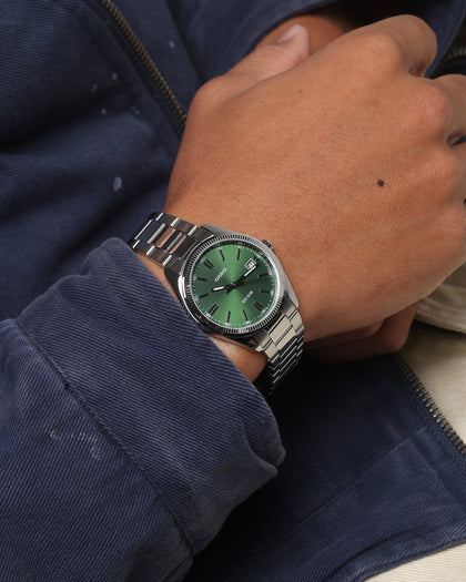 Casio UTP-1302PD-3A Watch Silver/Green