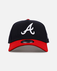 New Era Atlanta Braves 'On Field' 9FORTY A-Frame Snapback Official Team Color