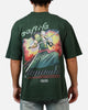 Hypland X One Piece Zoro Flame T-Shirt Green