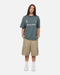 Carre Collective Stripe T-Shirt Navy Stripe