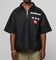 Loiter Rodeo Quarter Zip Up Shirt Black