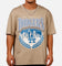 Pro Standard Los Angeles Dodgers 'Dodgers Tapestry' T-Shirt Taupe