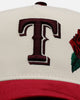 New Era Texas Rangers 'Velvet Roses' 9FORTY A-Frame Snapback Chrome