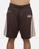 Mitchell & Ness New York Knicks Y2K Mesh Shorts Seal Brown