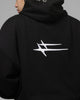 Loiter Rodeo Hybrid Zip Hoodie Black