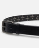 Saint Morta Dagger Leather Belt Black