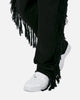 MNML Trail Frayed Sweat Pants Black