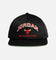 Jordan Chicago Bulls Jordan Pro Unstructured Flat Bill Snapback Black