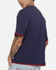 Carre Phys Ed 2 Tone T-Shirt Dark Navy