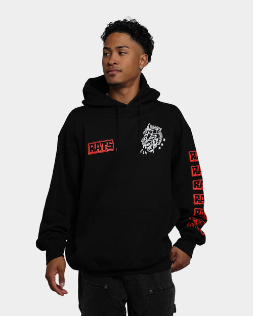 Rats Get Fat Baphomet Hoodie Black