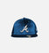 New Era Atlanta Braves 'Velvet Visor Clip' 59FIFTY Fitted OTC