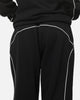 New Era Wide Leg Trackpants Black