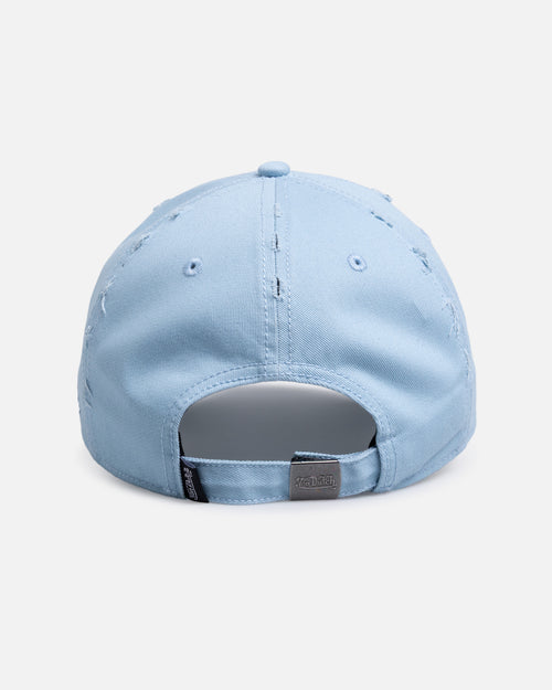 Von Dutch Signature Brim Dad Strapback Cap Light Blue