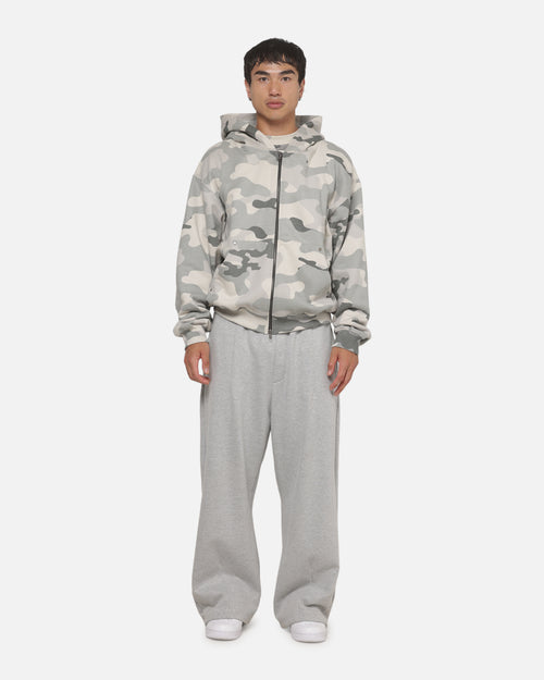 American Thrift Zip Hoodie Washed Stone Woodland