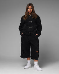 Loiter Thrasher Pants Washed Black