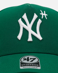 47 Brand New York Yankees 'Yankees Zodiac' Pisces 47 Offside Snapback Kelly Green