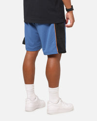 Mitchell & Ness New York Knicks Panel Shorts Blue Slate/Black