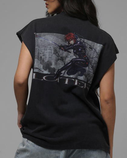 Loiter Spectre Muscle T-Shirt Black