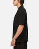 Saint Morta Credo Linen Button Up Shirt Black