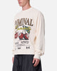 MNML Criminal Long Sleeve Thermal Shirt White