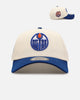 New Era Edmonton Oilers 'Team Color Visor' 9FORTY A-Frame Snapback Chrome/Official Team Color