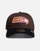 New Era Seattle Seahawks 9Forty A-Frame Snapback Walnut