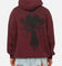 Ed Hardy Sacred Heart Hoodie Burgundy