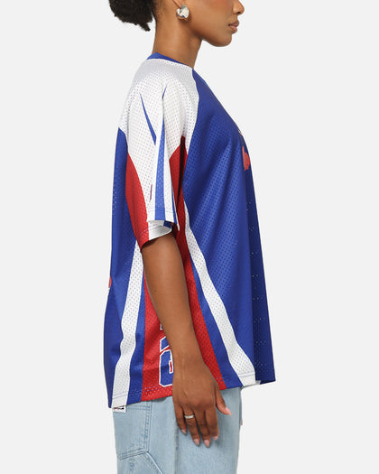 Mitchell & Ness Buffalo Bills Warehouse Rave Jersey White/Blue/Red