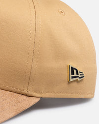 New Era New York Yankees 'Suede Visor' 9FORTY A-Frame Snapback Bronze