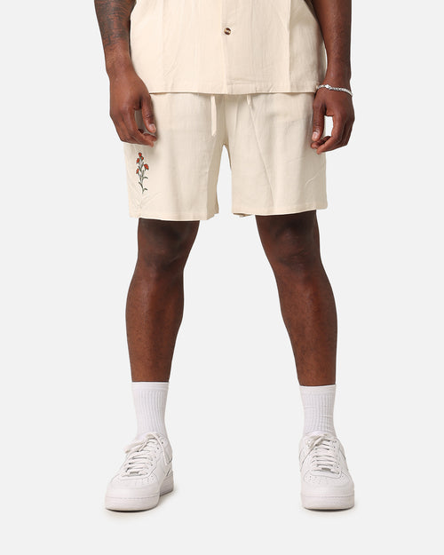 XXIII Serene Linen Shorts Off White