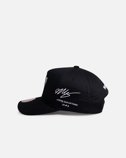 Mitchell & Ness San Antonio Spurs Victor Wembanyama "Wemby" 'Signature' Pro Pinch Snapback Black