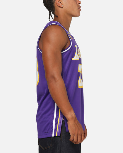 Nike LeBron James Los Angeles Lakers 2025/26 Statement Edition Dri-FIT NBA Swingman Jersey Field Purple