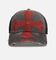Von Dutch Worn Out Trucker Snapback Hat Washed Black