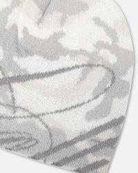 Mitchell & Ness Boston Celtics Snow Camo Skull Beanie Snow Camo