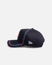 New Era Boston Red Sox 'Floral Rose Chain' 9FORTY A-Frame Snapback Official Team Colour