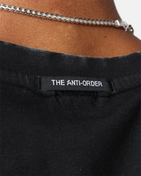 The Anti Order Non-Fake Baggy T-Shirt Vintage Black