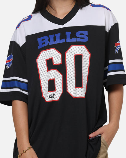 Majestic Athletic Buffalo Bills Glenver Mesh Oversized T-Shirt Black