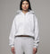 American Thrift Women's Classic Zip Hoodie Grey Heather