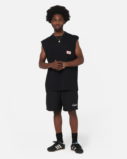 Carre Pocket Muscle T-Shirt Black